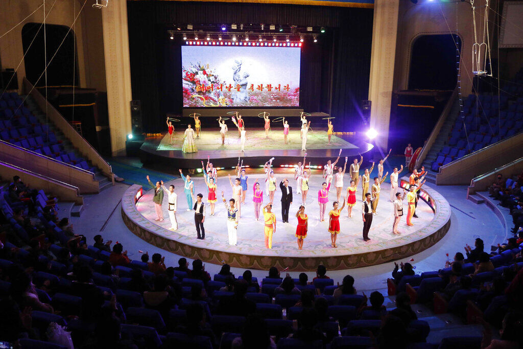 APTOPIX North Korea Mothers Day